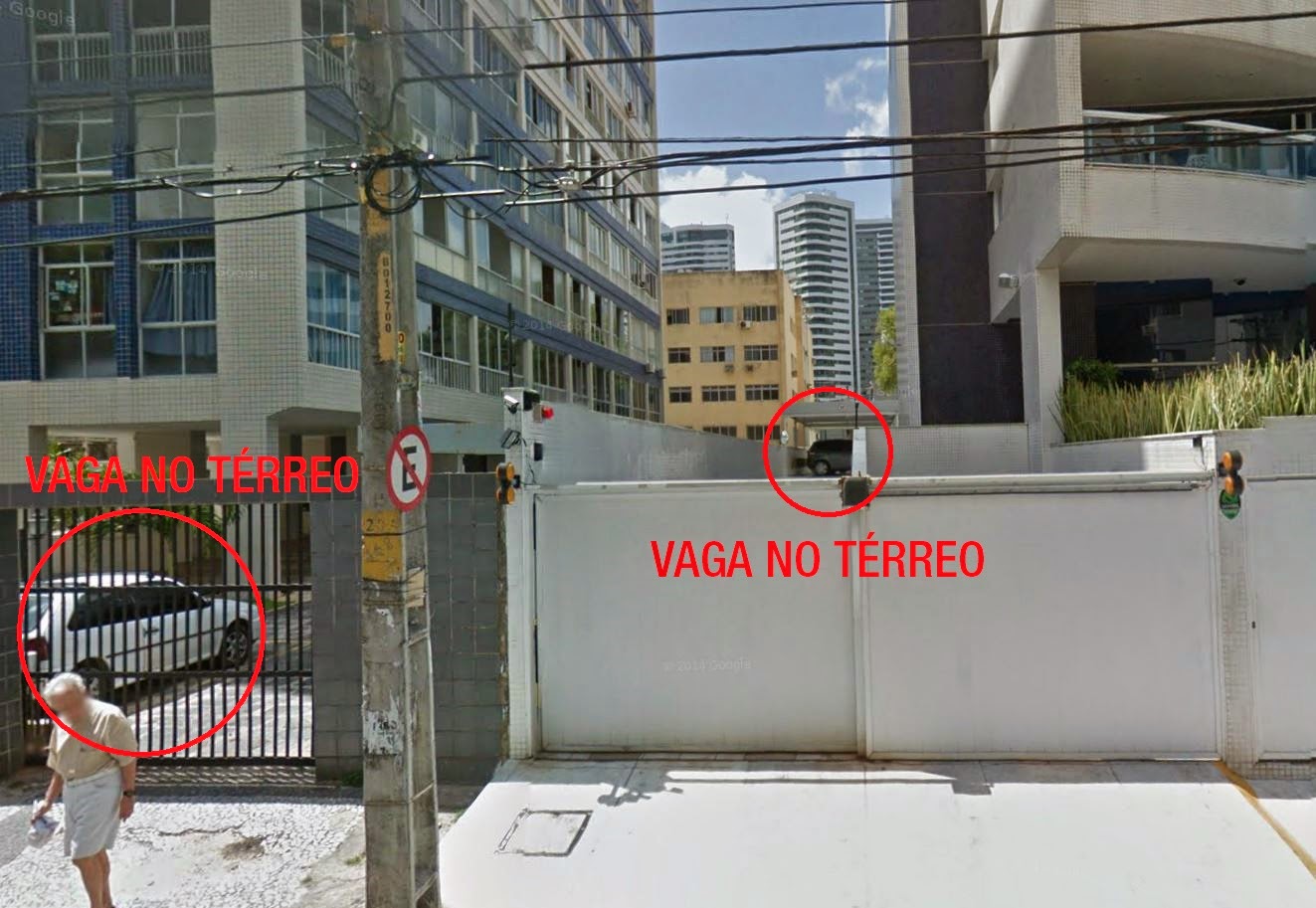 Exemplo da aplicação da legislação na Av. dos Navegantes, no bairro da Boa Viagem, criticado pela verticalização exclusiva.