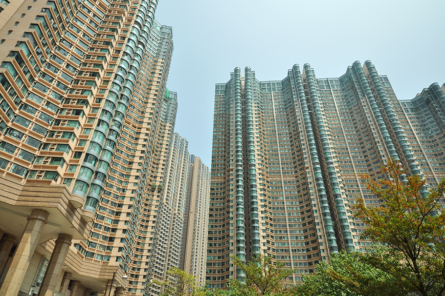The Pacifica, mais um novo conjunto de edifícios em Kowloon, Hong Kong