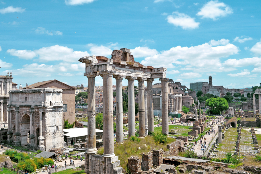 Fórum Romano da Roma Antiga