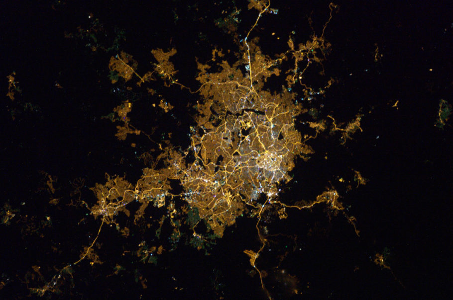 Imagem de satélite de Belo Horizonte