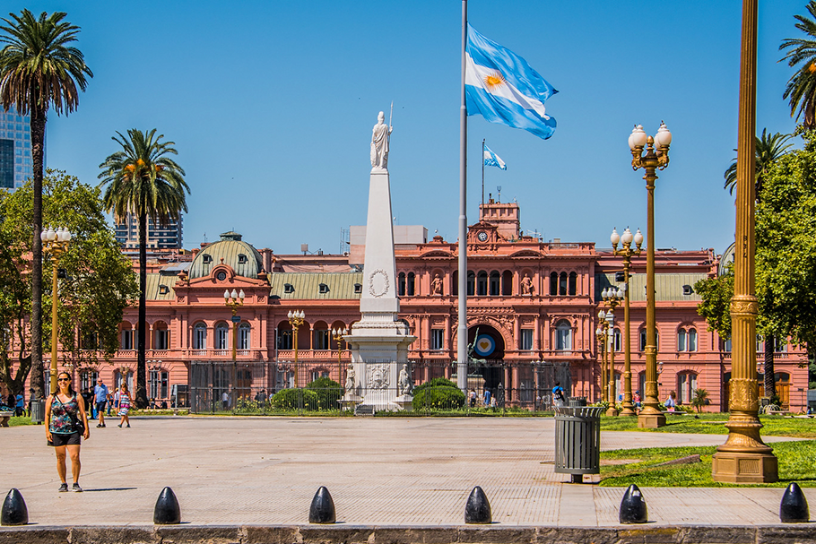 Casa Rosada, sede do Governo Federal Argentino