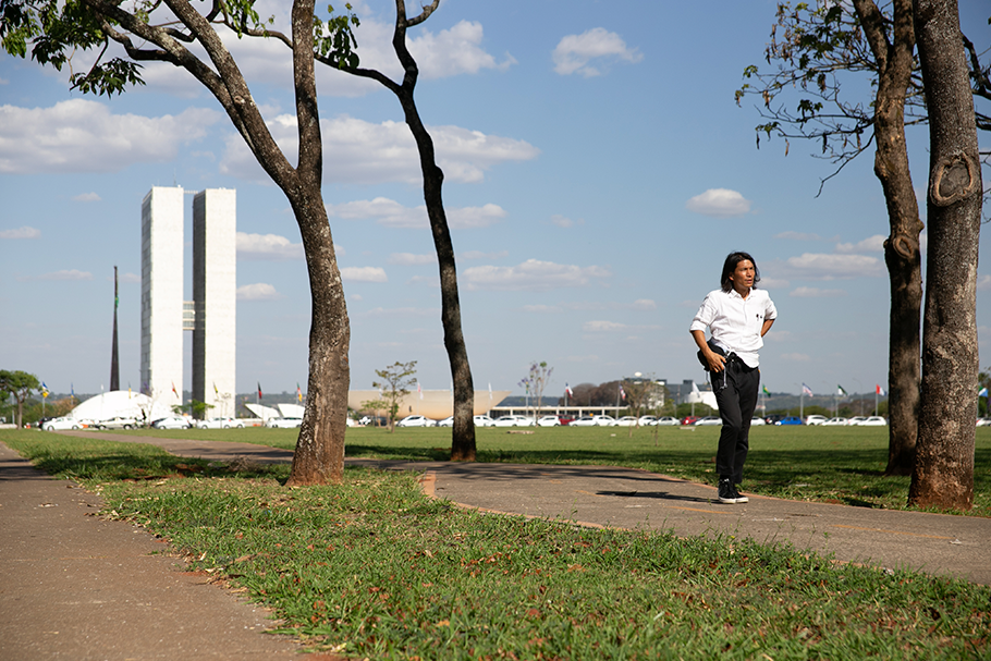 Brasília não é óbvia quando percorrida a pé