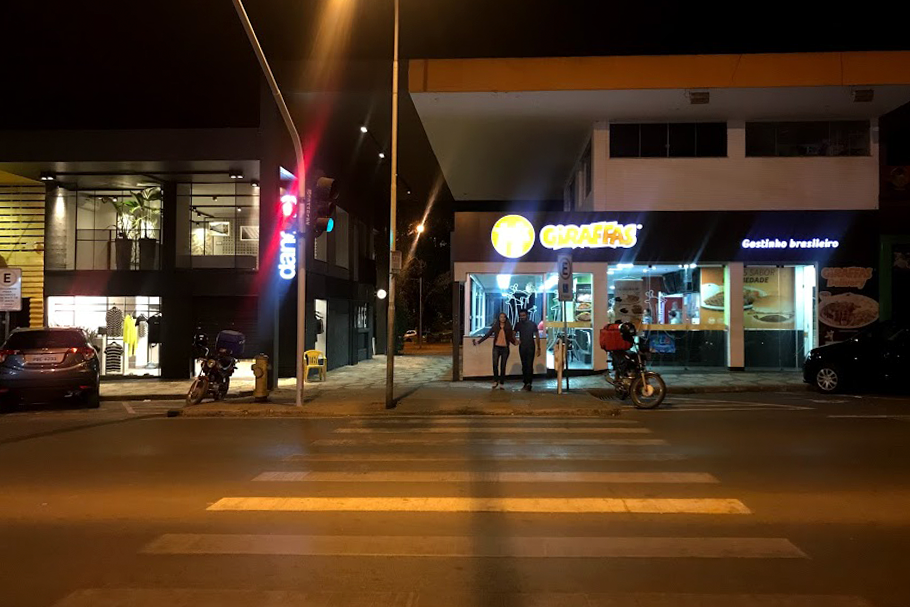 Rua de pedestres, Brasília