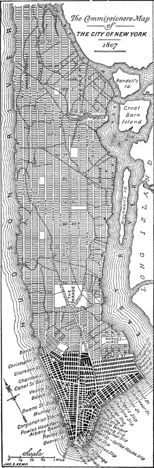 The Commissioners Map of the City of New York