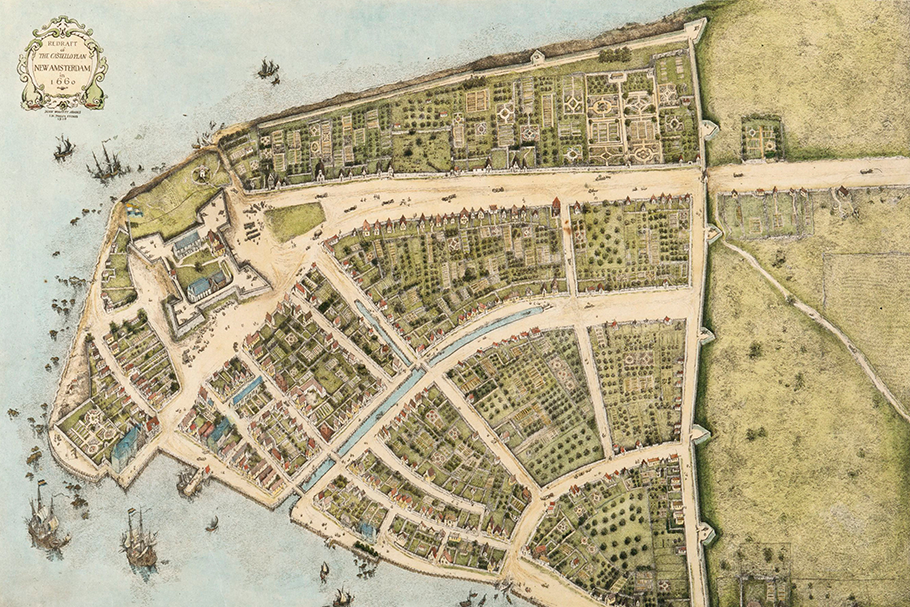 Nova Amsterdã, 1660.