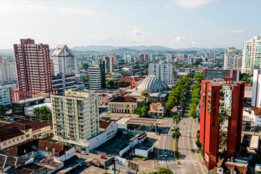 cidades médias: Joinville