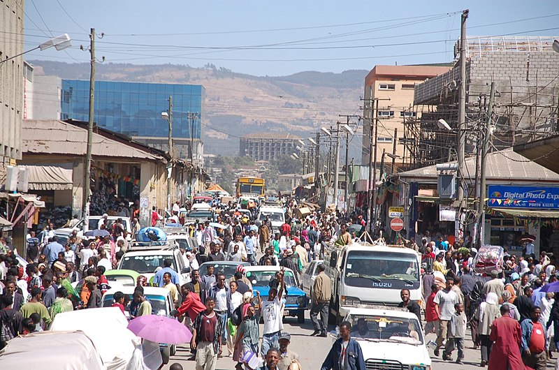 Ruas de Adis Abeba